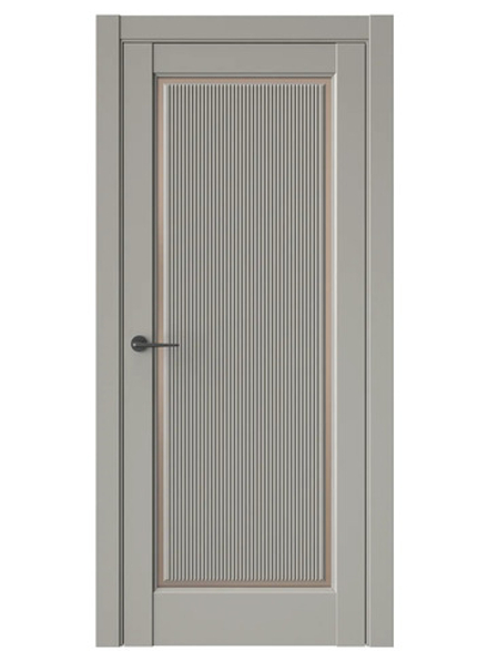 Двери WestStyle  LVT 1 FL Пустынное Золото/ Бронза Сатинат ДО