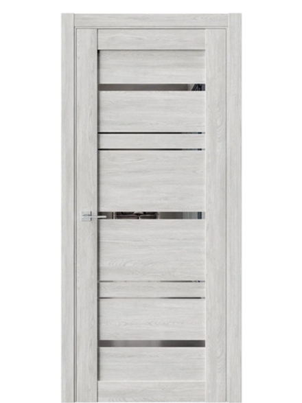 Двери WestStyle  "CZ 8 Дуб оксфорд/зеркало графит ДО