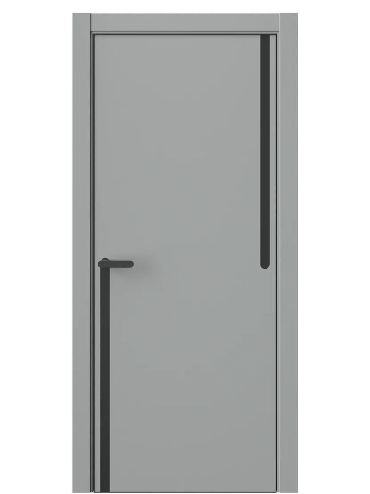 Двери WestStyle "IN М2.3" Серая Гавань /молдинг /алюм.кромка ДГ Двери WestStyle "IN М2.3" Серая Гавань /молдинг /алюм.кромка ДГ