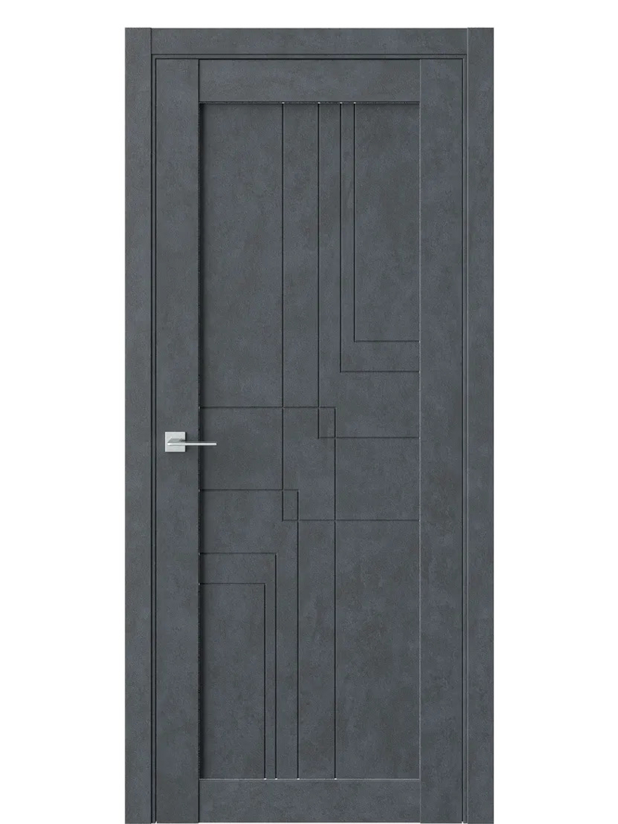 Двери WestStyle  NR1  Prime 8  Бетон Маренго ДГ