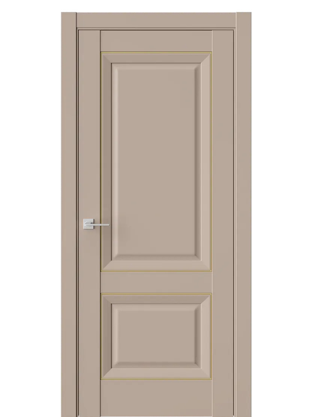 Двери WestStyle  PL3F Гляссе /Молдинг ДГ