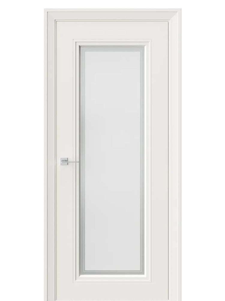 Двери WestStyle Eliss 2 RAL 9010 /белое сатинат  ДО