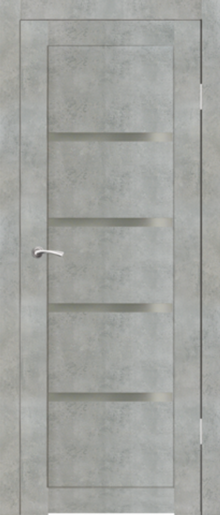Межкомнатные двери SYNERGY  "Биланчино" Бетон (Сатинат матовое)