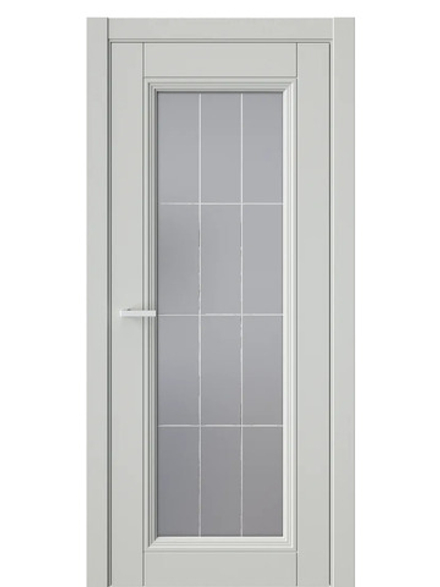 Двери WestStyle  Demiss 2  Серый / графит сатинат ДО