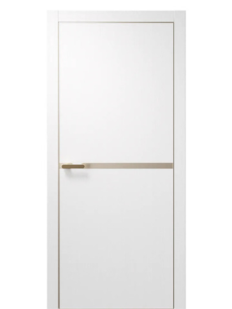 Двери WestStyle  "IN М1" Белое Дерево /молдинг /алюм.кромка  ДГ