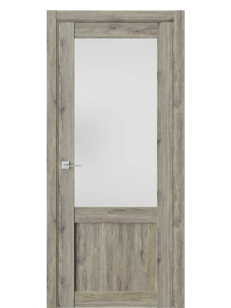 Двери WestStyle  NR4  Дуб Эссе /Белое Сатинат ДО