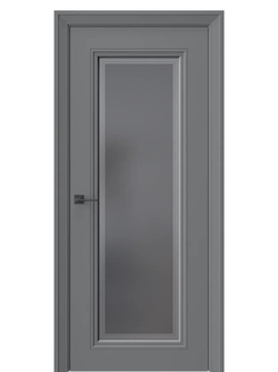Двери WestStyle Eliss 2 Альпийская ночь /графит сатинат  ДО