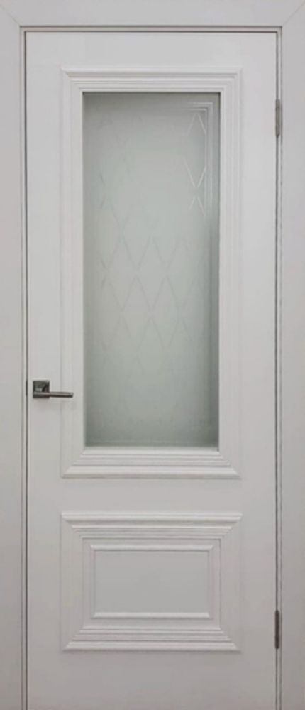Межкомнатные двери INTERNE DOORS &quot;ПРЕСТИЖ&quot; 1/2 (ДО) Белая эмаль/Белое матовое №3