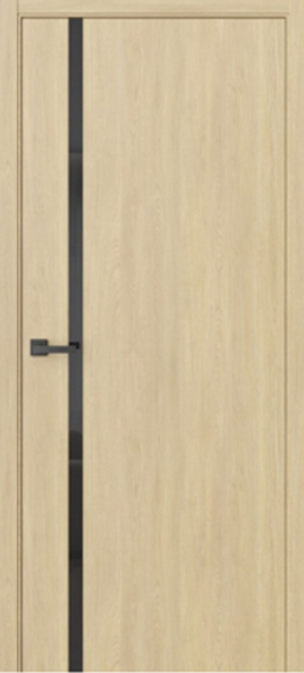 Межкомнатные двери WestStyle "Стелла 3" Сенди/Черное лакобель ДО