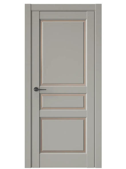 Двери WestStyle  LVT 5 Пустынное Золото/ Бронза Сатинат ДО