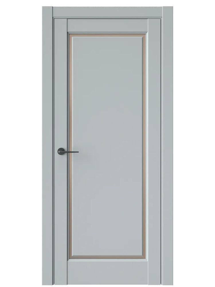 Двери WestStyle  LVT 1 Платиновый Дым/ Бронза Сатинат ДО