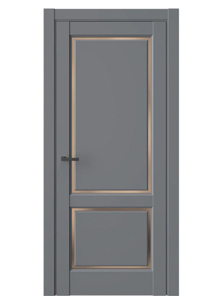 Двери WestStyle  LVT 3 Альпийская Ночь/ Бронза Сатинат ДО