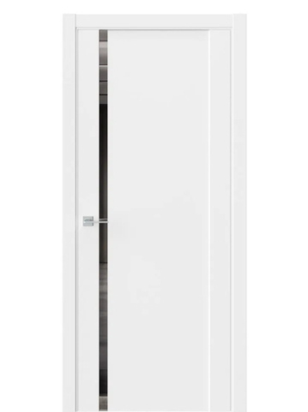 Двери WestStyle F30 Emlayer белый /Зеркало графит  ДО