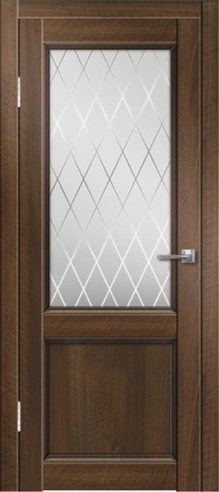 Межкомнатные двери ДВЕРНАЯ ЛИНИЯ "ГРАНД" Барон темный ДО