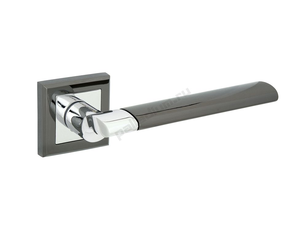 Дверная ручка palladium oscar bn/cp черный никель