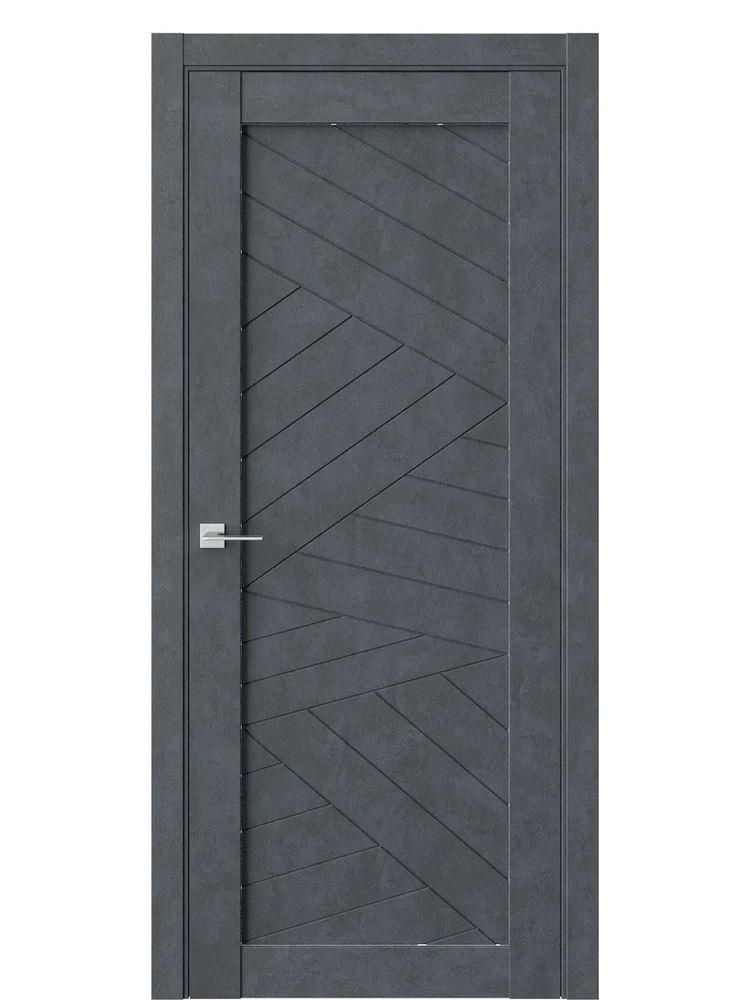 ДВЕРИ WestStyle  NR1  Prime 7  Бетон Маренго ДГ