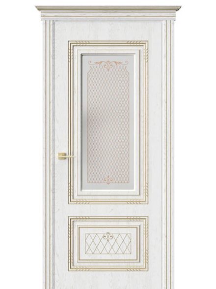 Двери WestStyle  Бриджит  Белый/ сатинат матовое  ДО