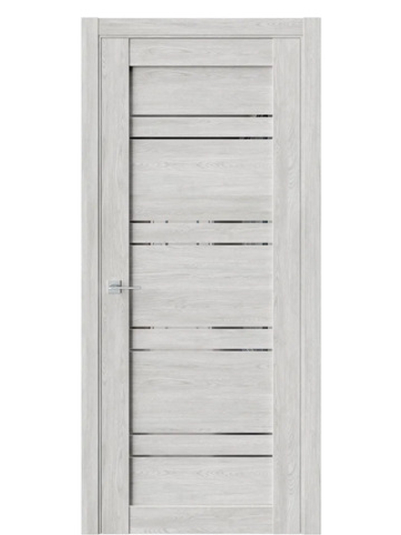 Двери WestStyle  "CZ 7 Дуб оксфорд/зеркало графит ДО