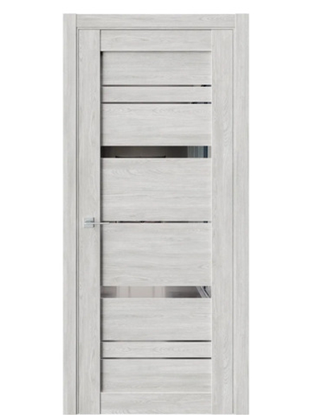 Двери WestStyle  "CZ 2 Дуб оксфорд/зеркало графит ДО