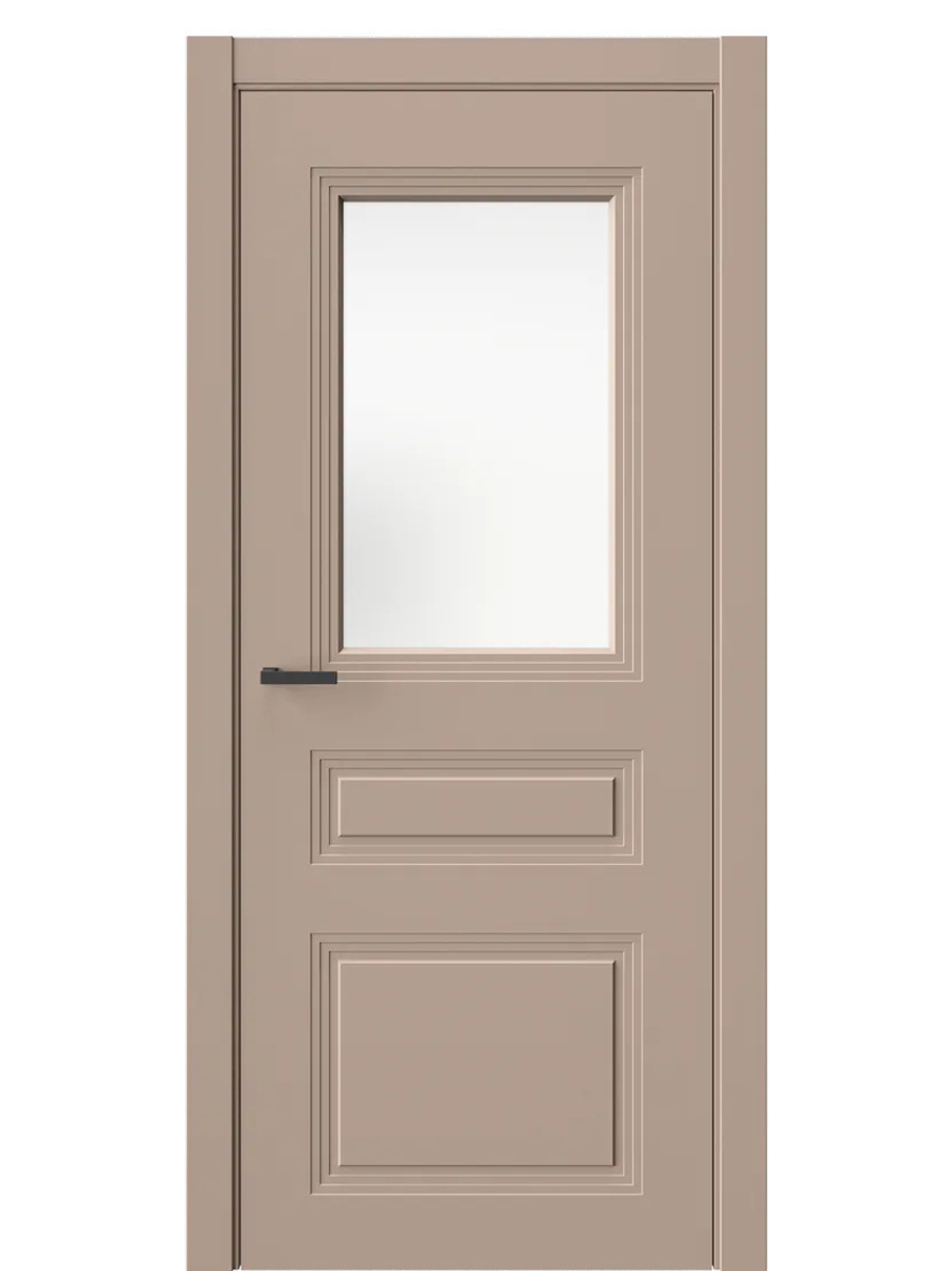 Двери WestStyle  Monte 8 Гляссе /Белое Сатинат ДО