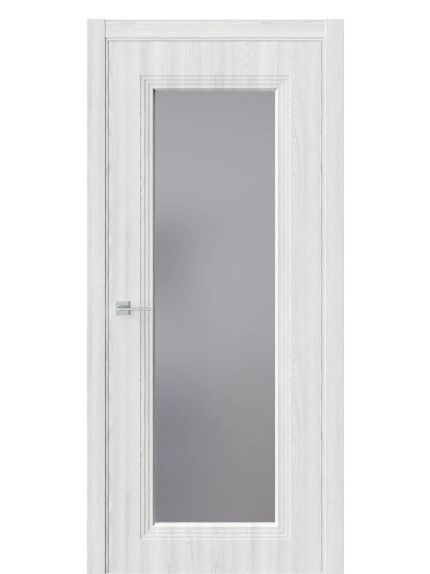 Двери WestStyle  Monte 2 Клен Айс /Графит Сатинат ДО