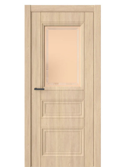 Двери WestStyle  Demiss 12  Сенди / бронза сатинат ДО