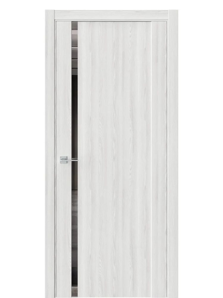 Двери WestStyle F30 Клён айс /Зеркало графит  ДО