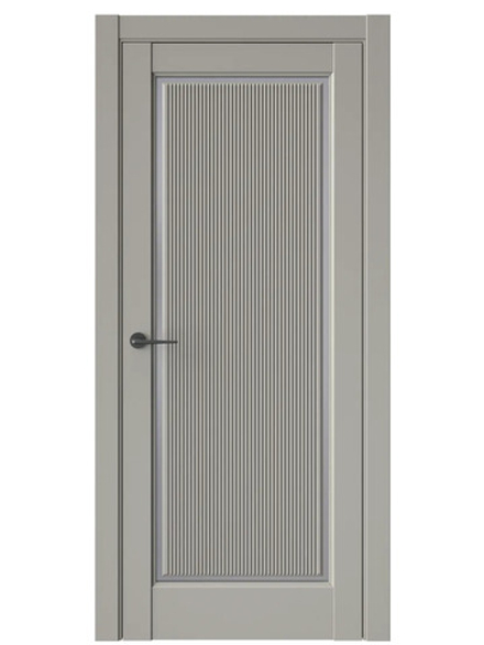 Двери WestStyle  LVT 1 FL Пустынное Золото/ Графит Сатинат ДО