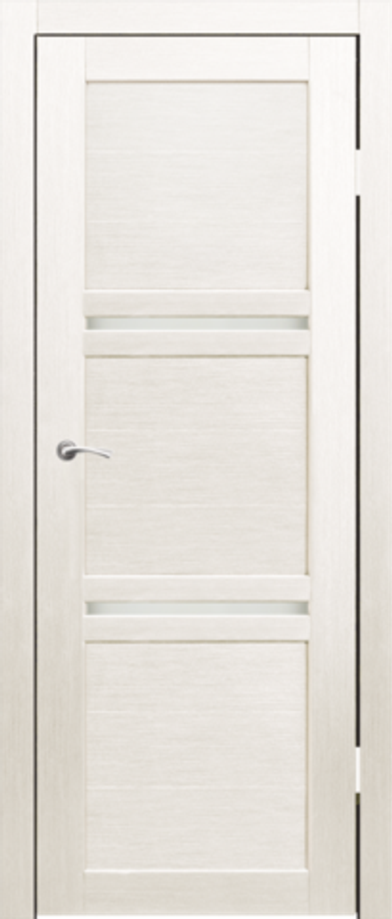 Межкомнатные двери SYNERGY  "Александро" Дуб молочный (Сатинат матовое)