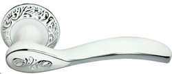 Дверные ручки morelli diy mh-36-clp w/pc catherine цвет - белый/хром
