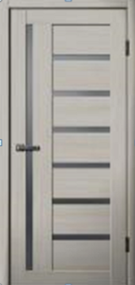 Межкомнатные двери царговые "ЦДО 10" Дуб седой / Сатин ДО