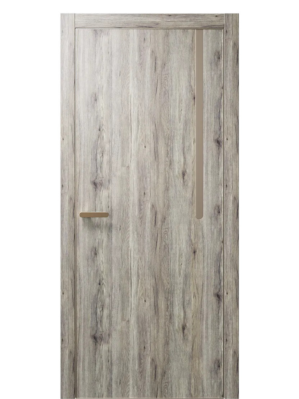 Двери WestStyle  "IN М1.2" Дуб Эссе /молдинг /алюм.кромка  ДГ