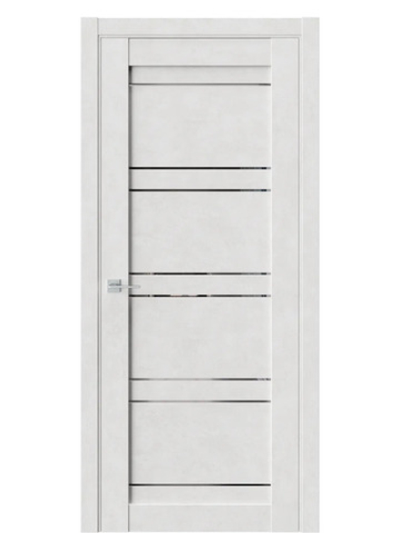 Двери WestStyle  "CZ 3 Бетон лайт/зеркало графит ДО