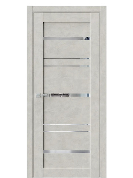 Двери WestStyle  "CZ 8 Бетон смоки/зеркало  ДО