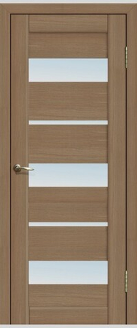 Межкомнатные двери La Stella 200 Ясень графит/Сатин ДО