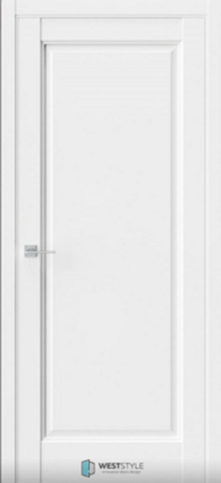Межкомнатные двери WestStyle "SE 1" Белый Emlayer ДГ