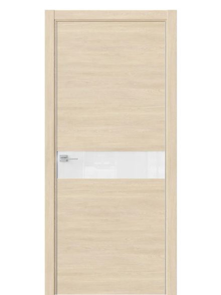 Двери WestStyle  "IN 1" Сенди /Аляска Lacobel /алюм.кромка  ДО