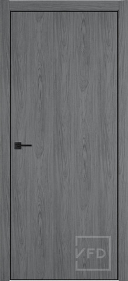 Межкомнатные двери ВФД "URBAN Z" Wolf Forest 4х4 BE / Black Edge (Алюминиевая кромка) ДГ