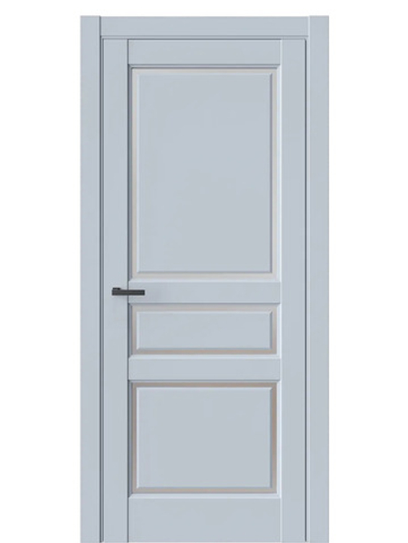 Двери WestStyle  LVT 5 Белая Ночь/ Белое Сатинат ДО