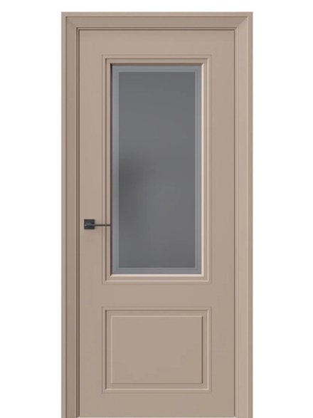 Двери WestStyle Eliss 4 Гляссе /графит сатинат  ДО