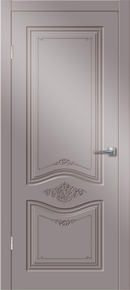 Межкомнатные двери ДВЕРНАЯ ЛИНИЯ "Сицилия" Soft Серый бархат (ДГ)