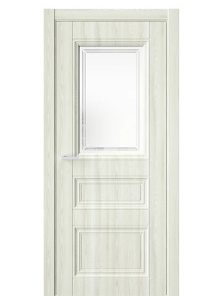 Двери WestStyle  Demiss 12  Клен Крем / белое сатинат ДО