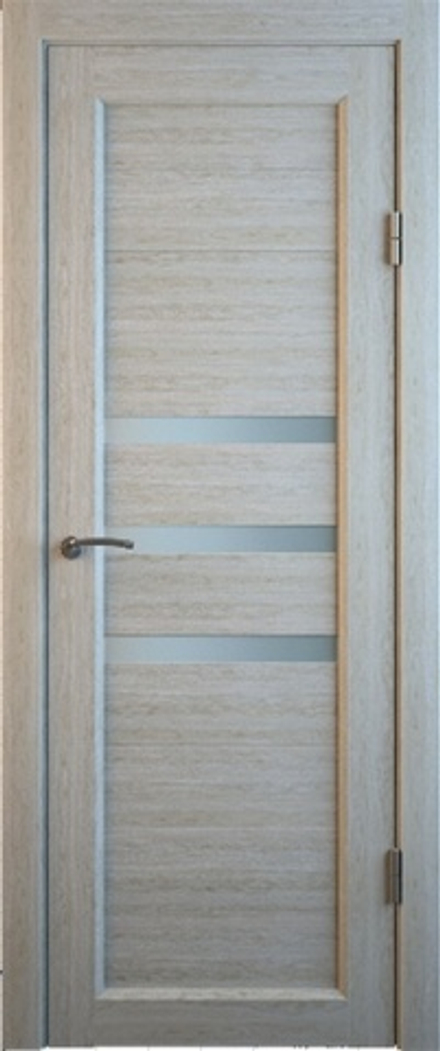 Межкомнатные двери MART DOORS В3 Дуб монтана грей/Сатинат (ДО)