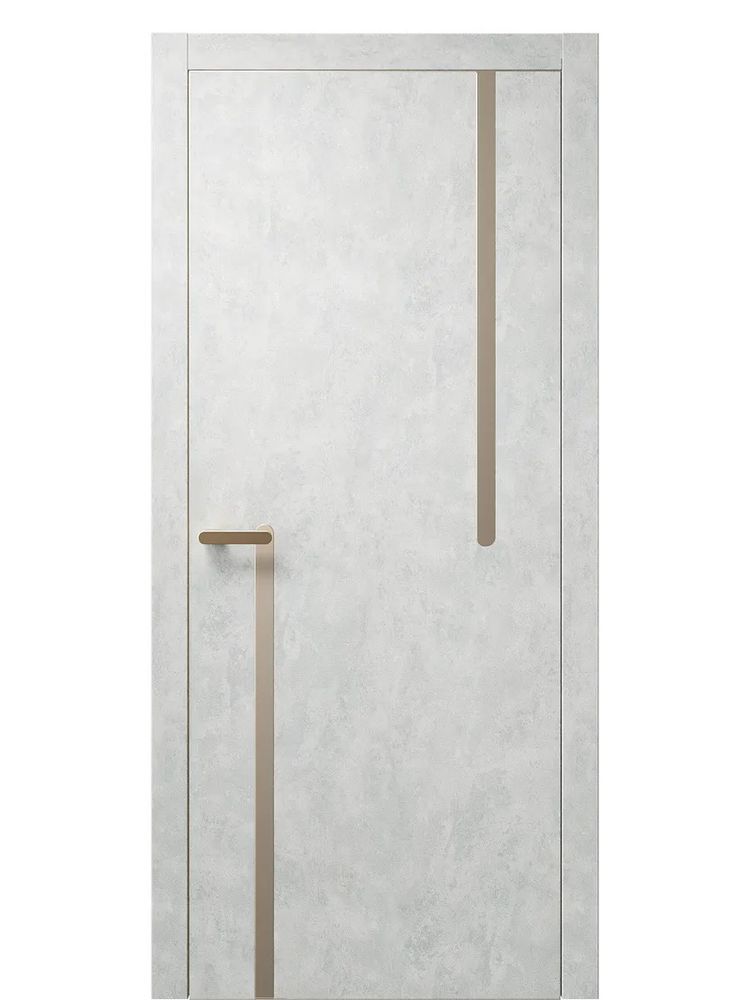 Двери WestStyle "IN М2" Бетон Смоки /молдинг /алюм.кромка ДГ Двери WestStyle "IN М2" Бетон Смоки /молдинг /алюм.кромка ДГ