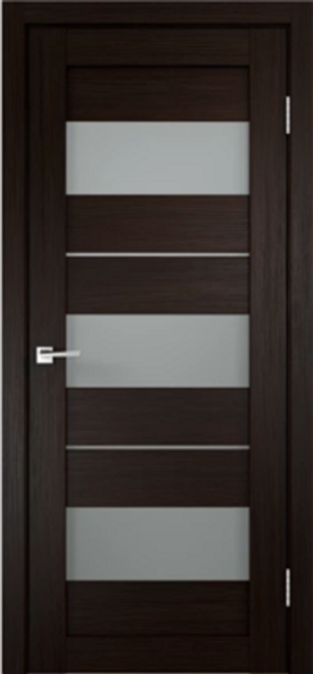 Межкомнатные двери VELLDORIS "Duplex" 12 Венге стекло Matelux ДО
