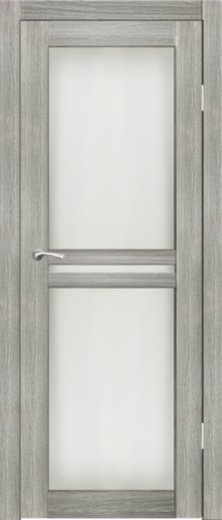 Межкомнатные двери SYNERGY  "Лацио 2" ДО Ель (Сатинат матовое)