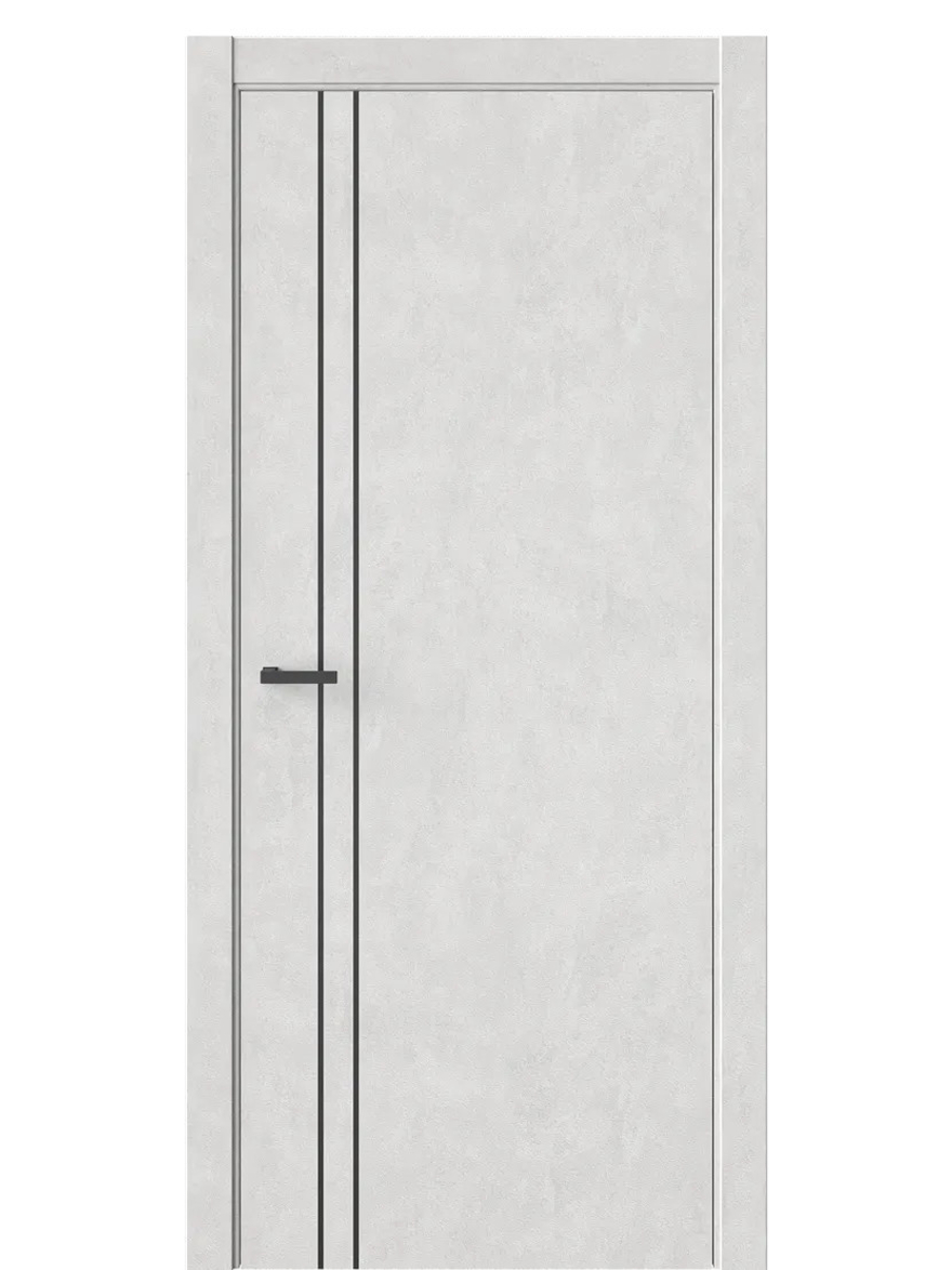 Двери WestStyle  MODERNO 40 Бетон Лайт /молдинг  ДГ