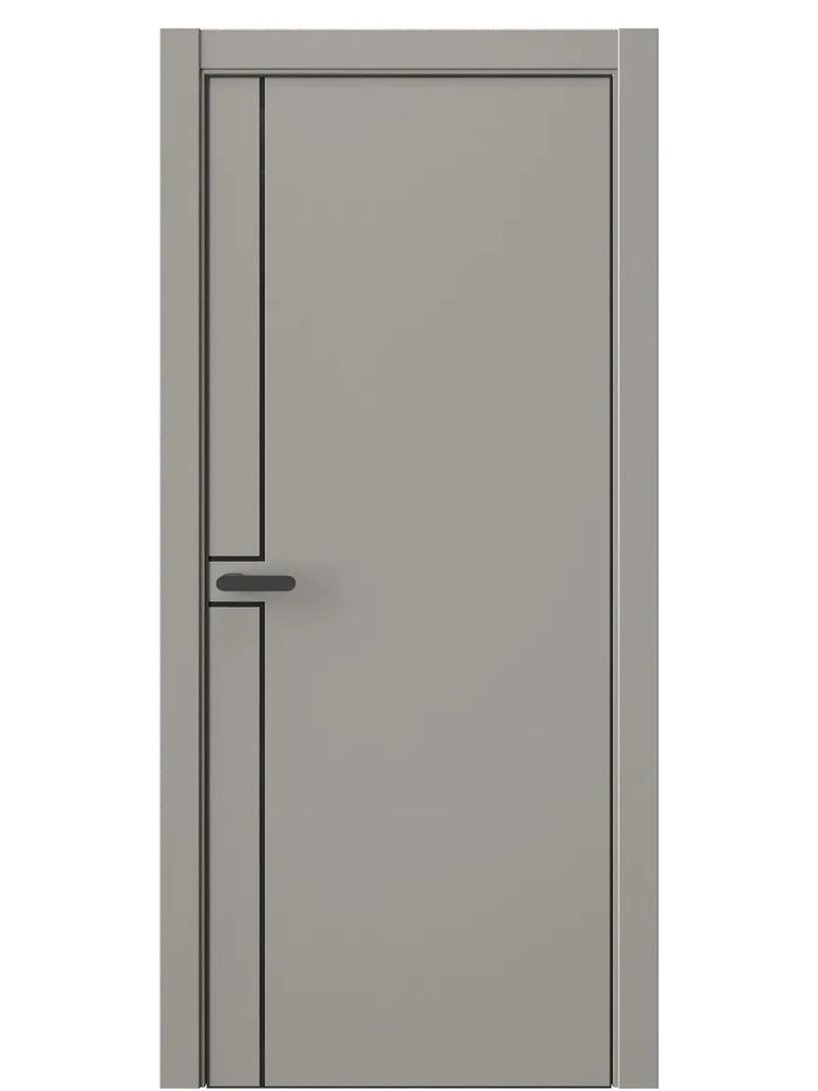 Двери WestStyle  "IN Flain 1" Агатовое Сияние /молдинг /алюм.кромка  ДГ