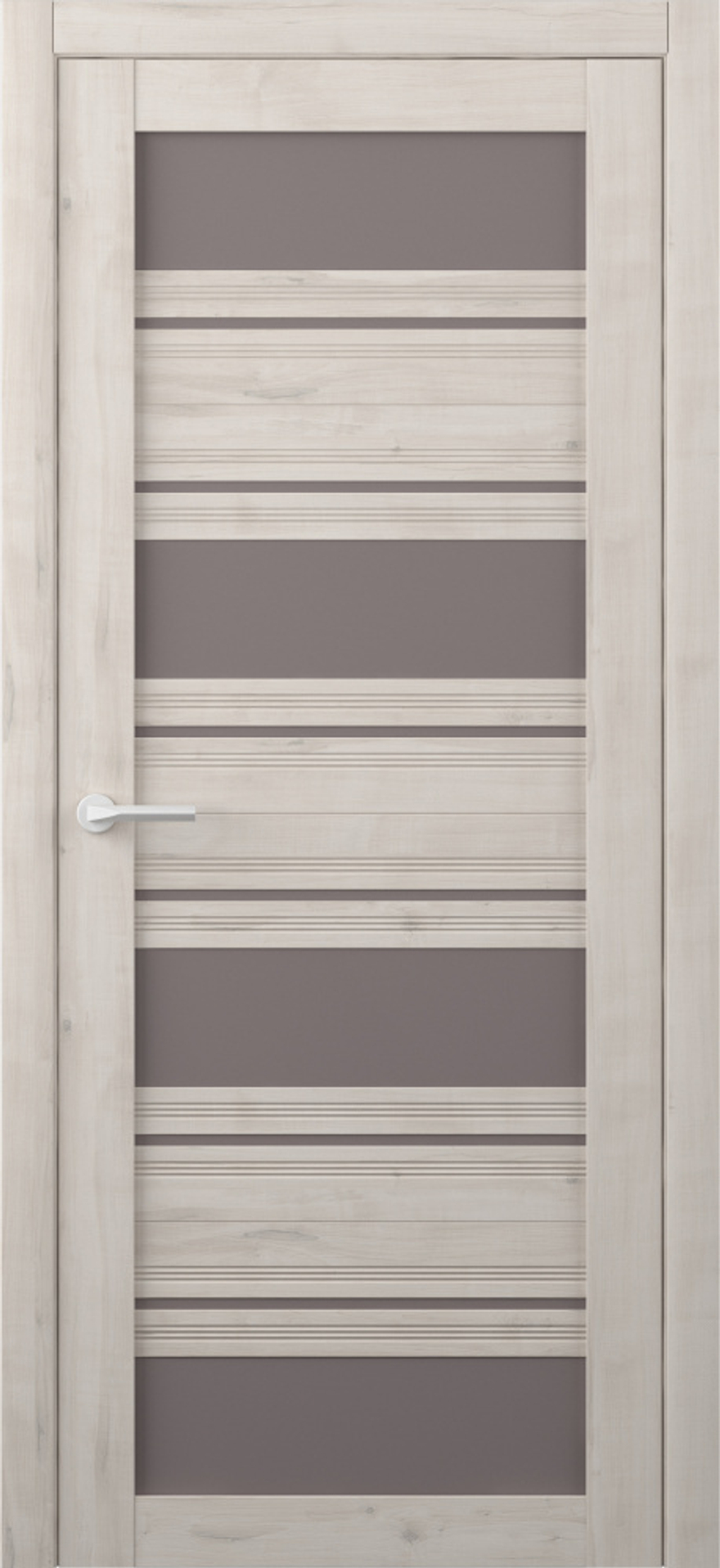 Межкомнатные двери ALBERO "Монтана" Кремовый/Мателюкс бронза(ДО)