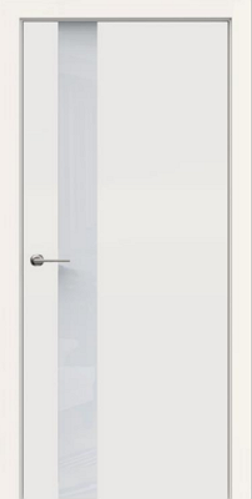 Межкомнатные двери DB-LINE DBQMG-15 Софт белый/Белоснежное лакобель